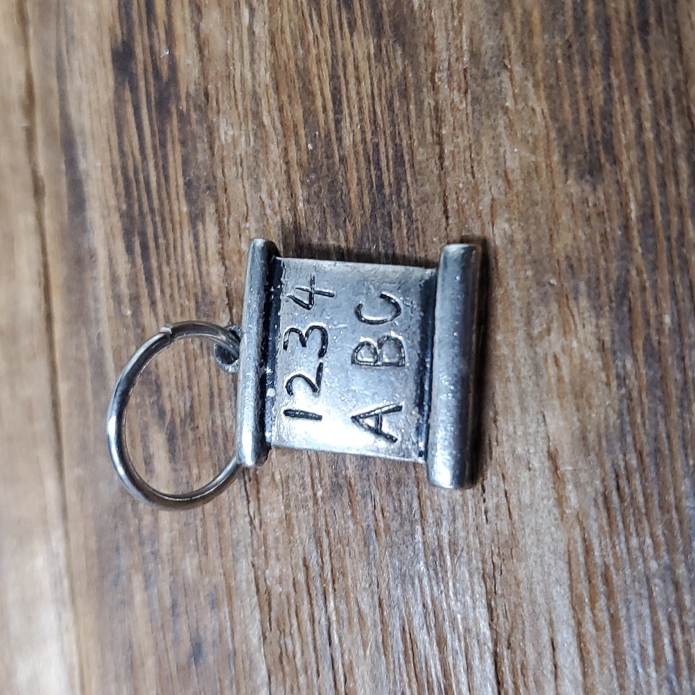 Abc teacher school charm pendant‎ P203